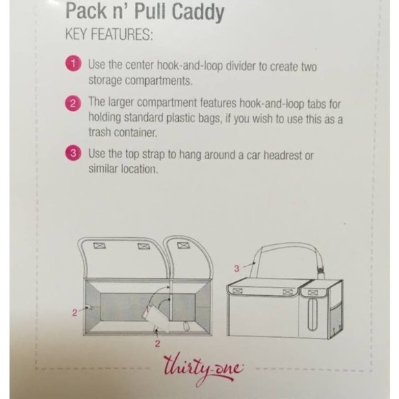 Thirty-One Pack N' Pull Caddy - Picture 8 of 10